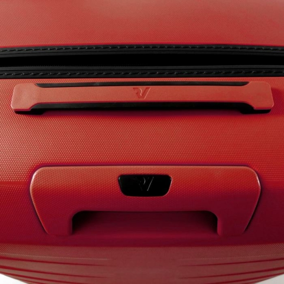 Bőrönd - Roncato - BOX 2.0 - 69 cm - piros - fekete