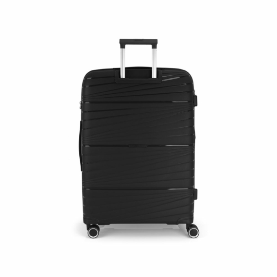 Bővíthető bőrönd - Gabol - Kiba - 76 cm - fekete