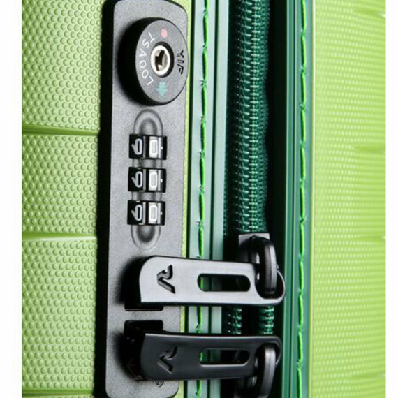 Kabinbőrönd - Roncato - BOX 2.0 - zöld-fekete