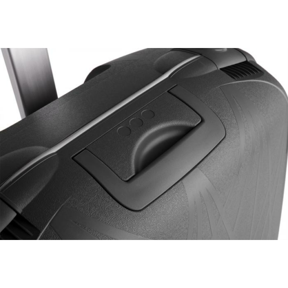 Kabinbőrönd - Roncato - Light - 55 cm - fekete