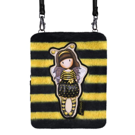 Plüss átvetős táska- Gorjuss - Bee-Loved